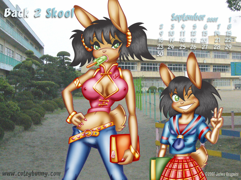 Back 2 Skool Bunnies