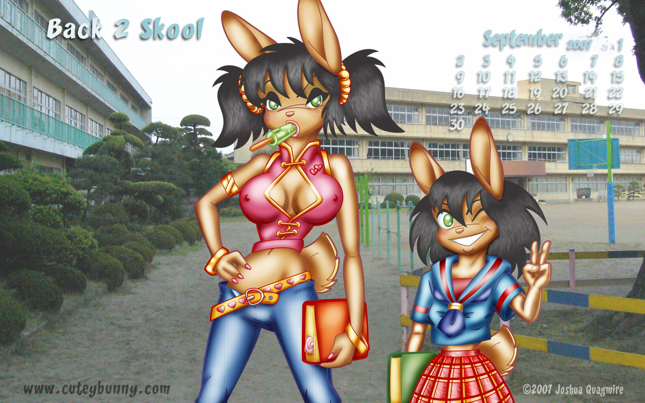 Back 2 Skool Bunnies