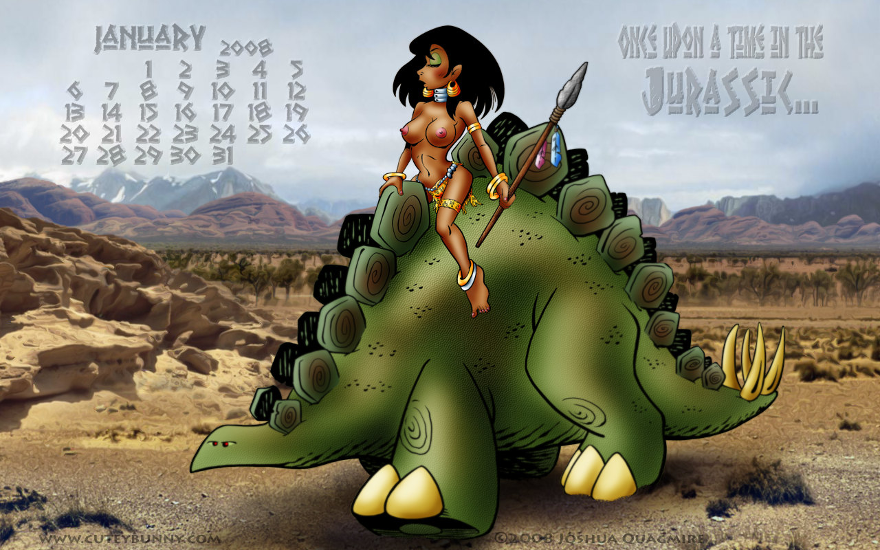 Jurassic Chic Calendar Pix