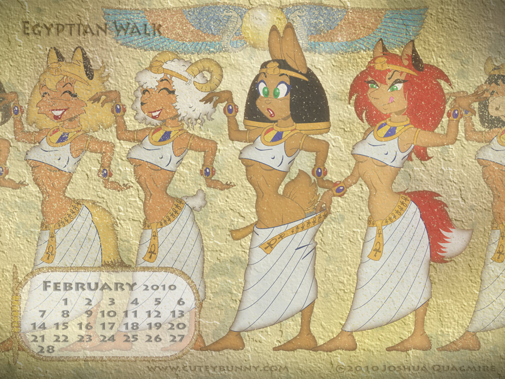 Egyptian Walk Calendar