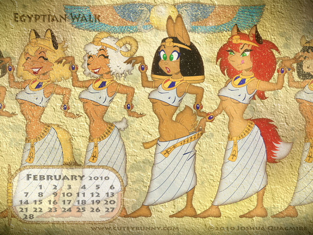 Egyptian Walk Calendar