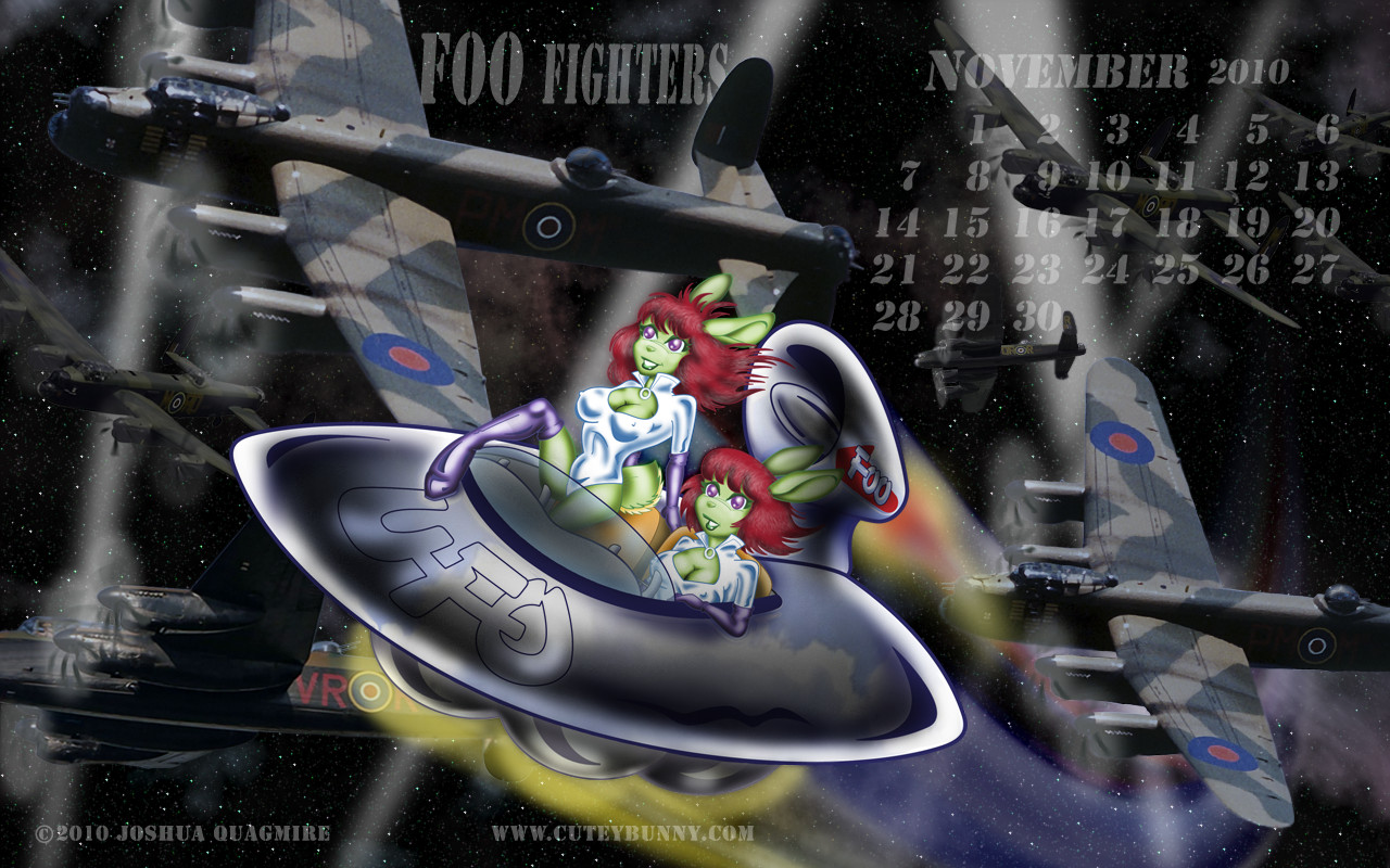 Foo Fighter Calendar Pix