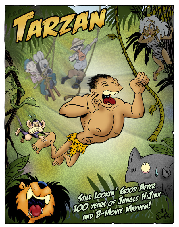 Tarzan Tribute for SDCC Booklet