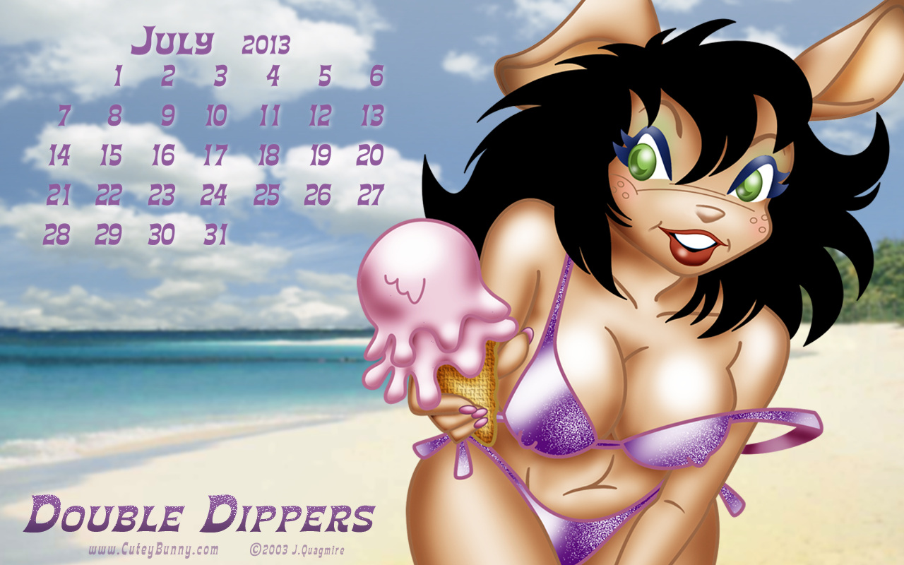 Double Dippers Calendar Pix