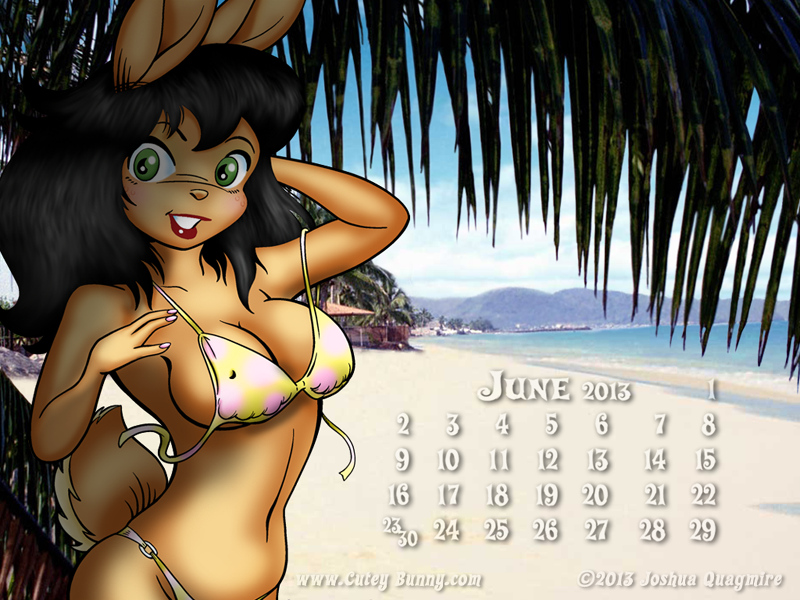 Peachy Beachy Calendar Pix