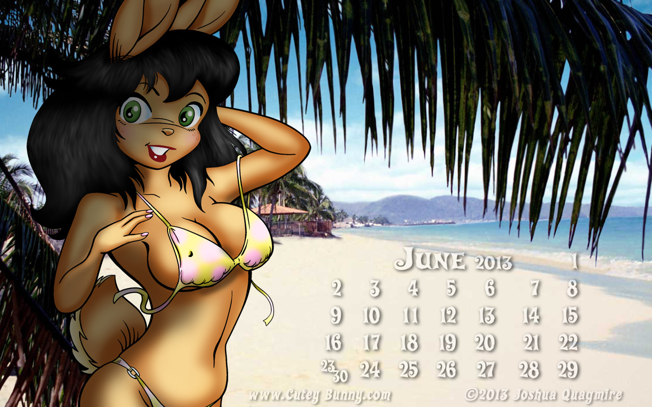 Peachy Beachy Calendar Pix