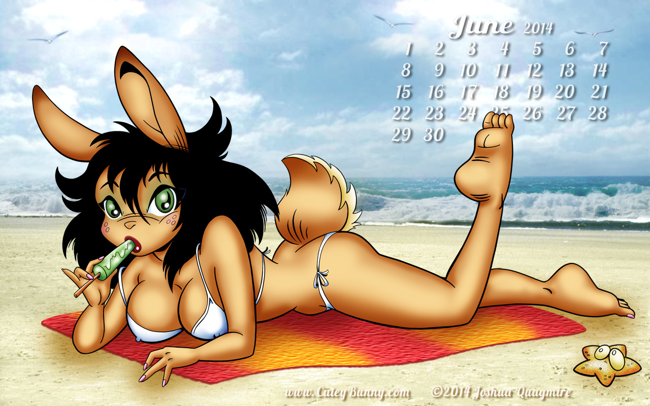 Beach Bunny Calendar