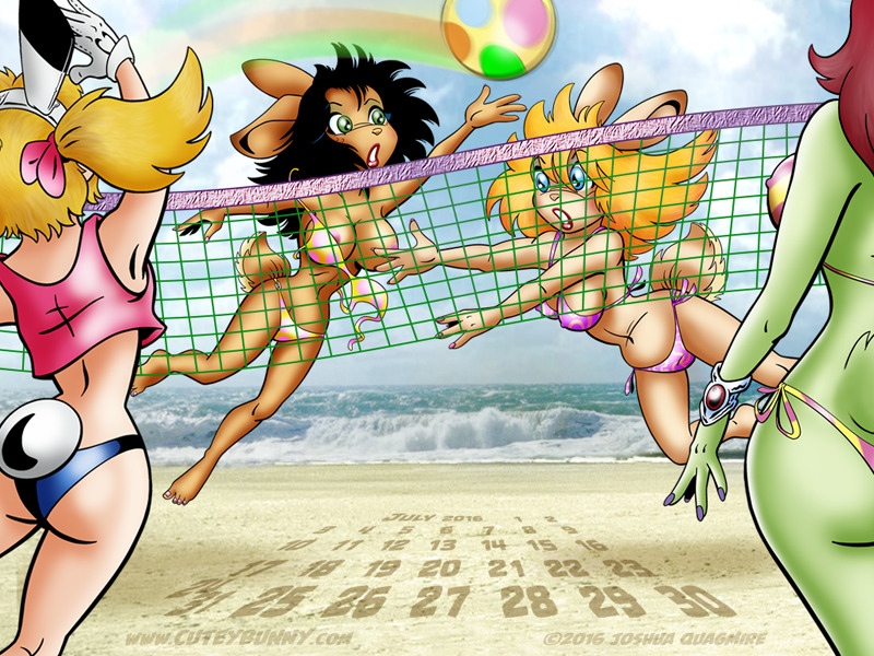 Beach Bunny Volley Ball