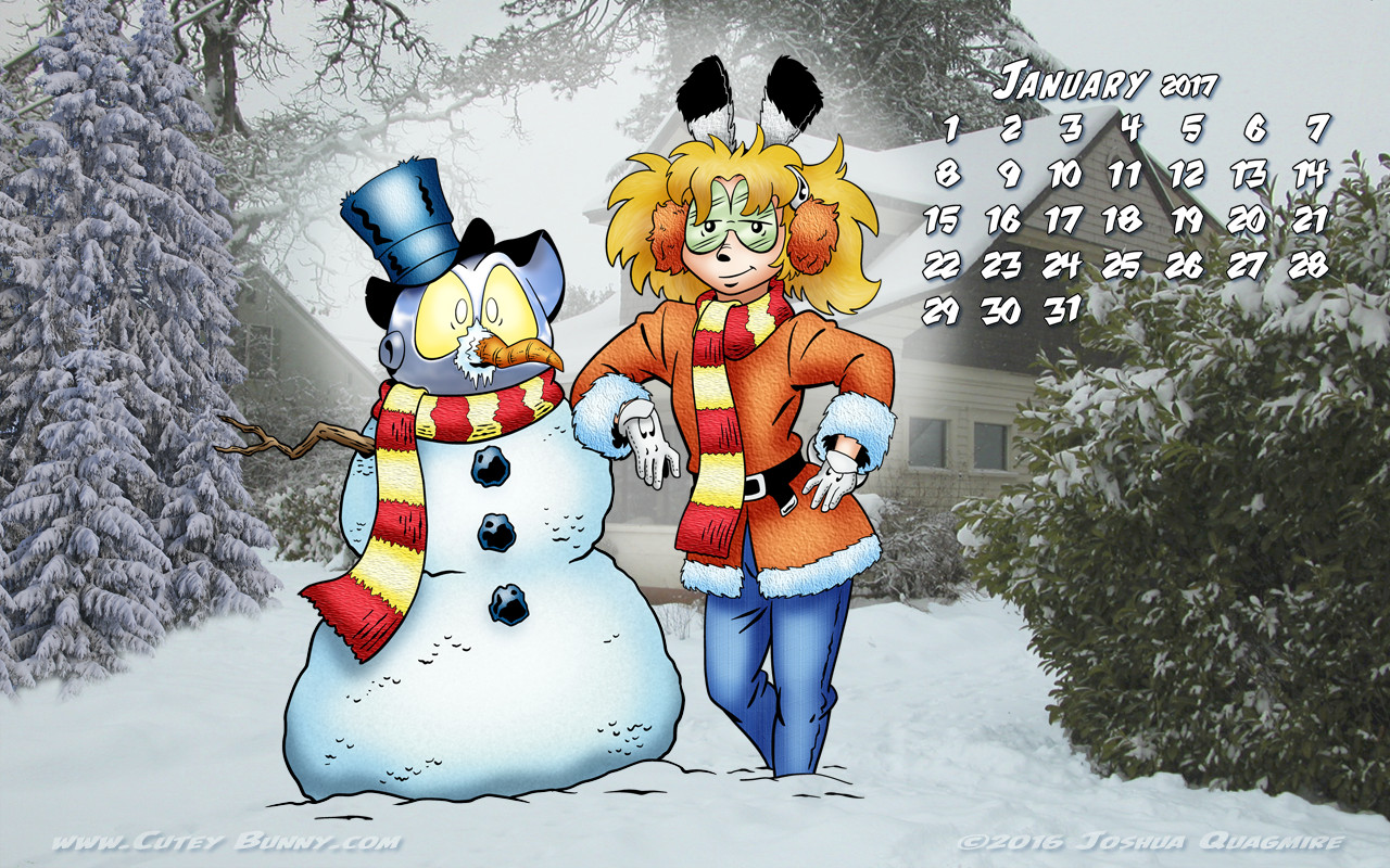 Snow Katz Calendar