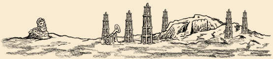 Desert & Oil Wells